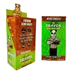 3rayos Premium Hemp Wraps X5 - Intense Chocolate