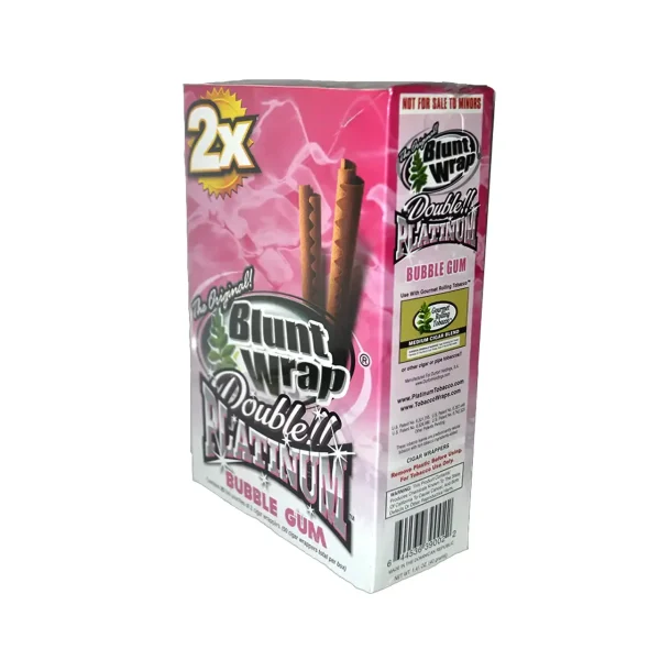 Blunt Wrap Double Platinum 2x Bubble Gum