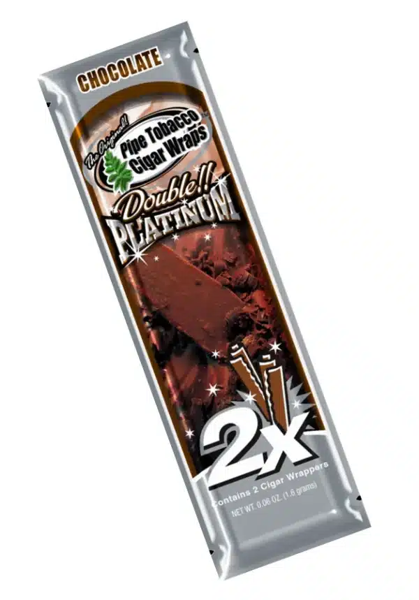 Blunt Wrap Double Platinum 2x Chocolate
