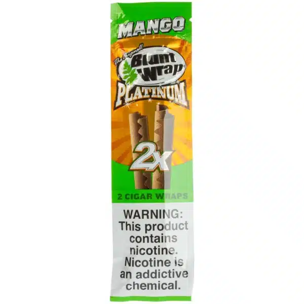 Blunt Wrap Double Platinum 2x Mango