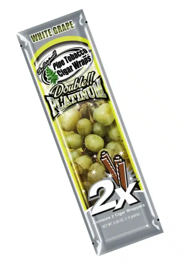 Blunt Wrap Double Platinum 2x White Grape