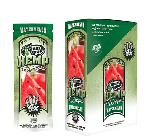 Blunt Wrap Hemp + Cbd X4 Watermelon