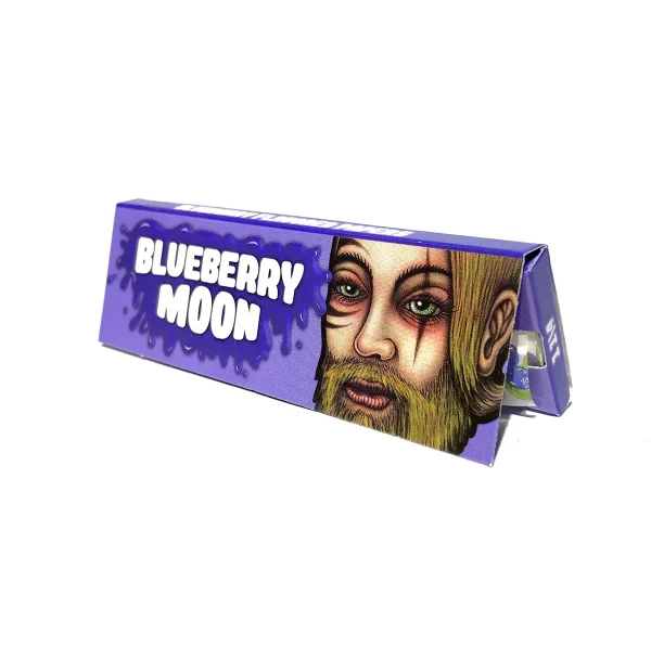 LRC PAPEL 1 1/4 SABOR BLUEBERRY MOON   X15 UNID
