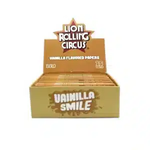 LRC PAPEL 1 1/4 SABOR VAINILLA SMILE  X15UNID