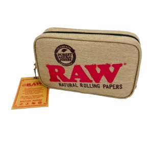 Raw Smokers Pouch Beige - Medium (Neceser)