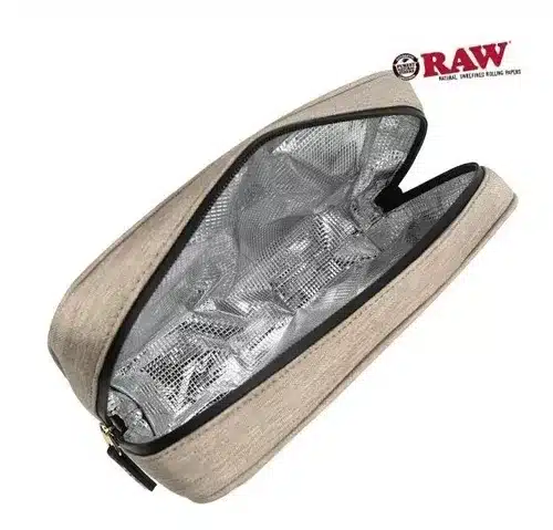 Raw Smokers Pouch Beige - Medium (Neceser)