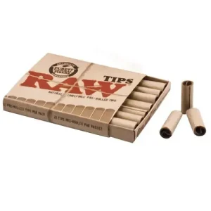 Raw Tips Pre-rolled X 21 Un
