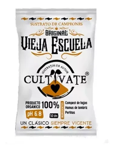 Sustrato Cultivate Vieja Escuela 50lts