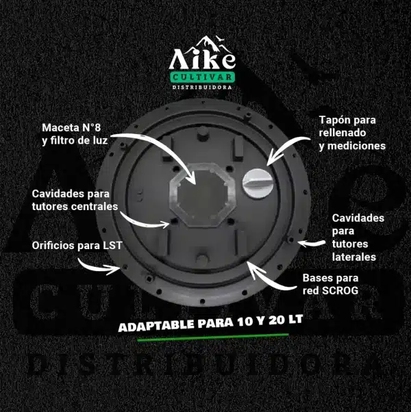 Tapa Balde 10/20l + Accesorios