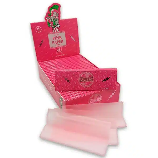 ZEUS PAPEL PINK 1 1/4  X25UNID