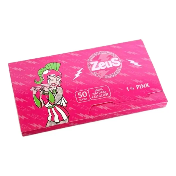 ZEUS CELULOSA PINK 1 1/4 CAJA X25