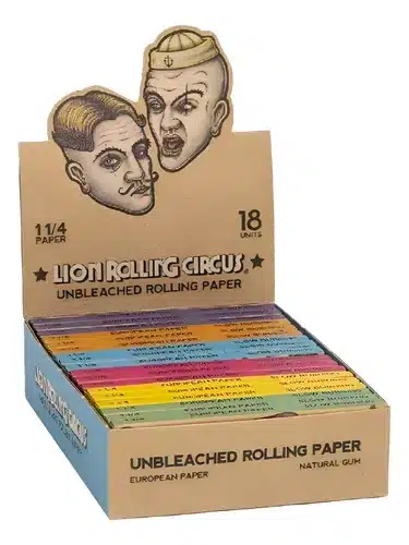 LRC PAPEL UNBLEACHED 1 1/4   X18UNID