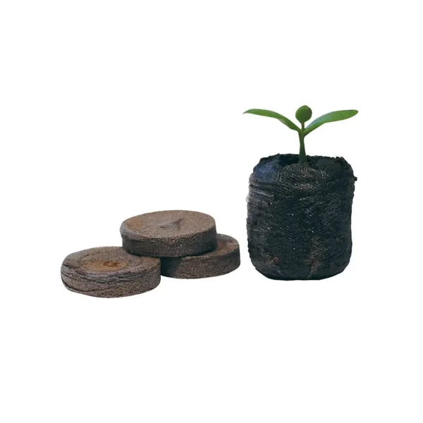 JIFFY TURBA PRENSADA 42X43MM (GRANDE) X10 UNID