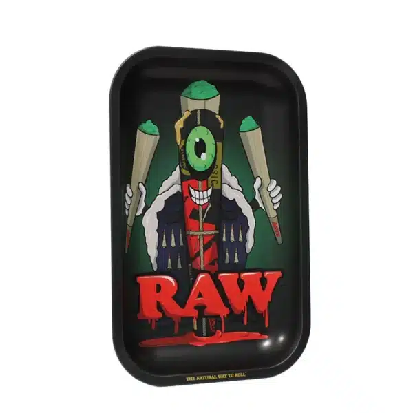 RAW Metal Rolling Tray Monster - Small