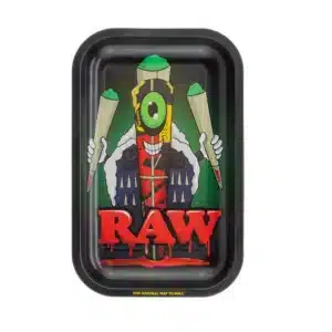 RAW Metal Rolling Tray Monster - Small