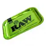RAW metal Rolling Tray Emerald Green - small