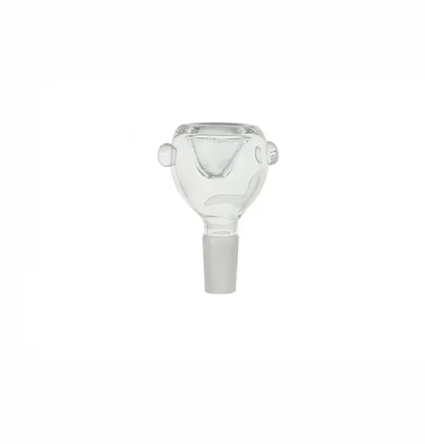Cazuela de vidrio para Bong transparente 14mm