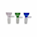 Cazuela de vidrio con manija para bong de 14mm