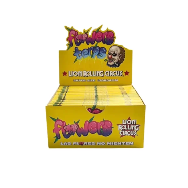 Papel Lion Rolling Circus super size Flowers and Terps Edition 13x5