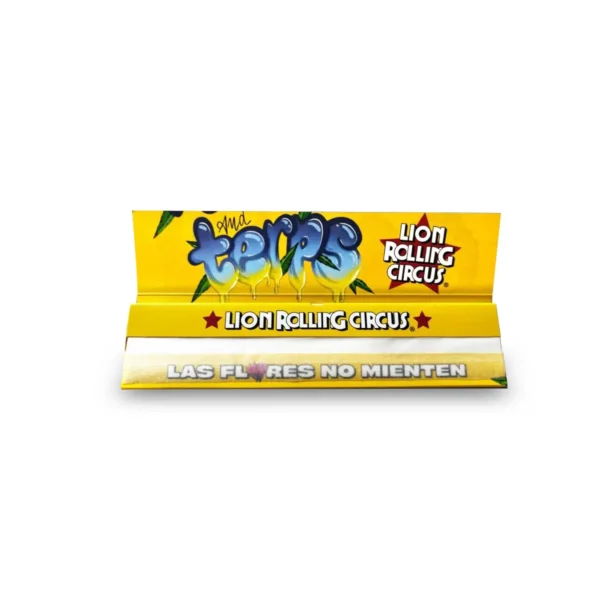 Papel Lion Rolling Circus super size Flowers and Terps Edition 13x5