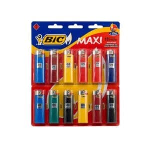 BIC ENCENDEDOR MAXI X12 BLISTER
