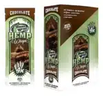 BLUNT WRAP HEMP + CBD X4 CHOCOLATE