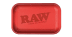 RAW metal Rolling Tray Red Matte - small