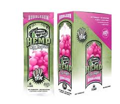 BLUNT WRAP HEMP + CBD X4 BUBBLE GUM