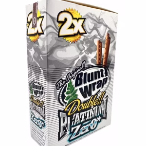BLUNT WRAP DOUBLE PLATINUM 2X ZERO
