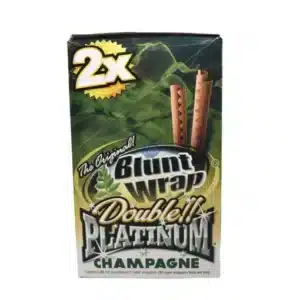 BLUNT WRAP DOUBLE PLATINUM 2X CHAMPAGNE