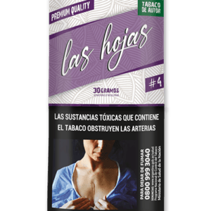 LAS HOJAS TABACO UVA 30GRS N4